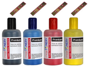 Toner + chip do Samsung CLP320 320n CLP325 CLX3185