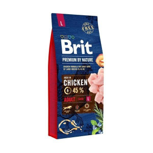 Brit Premium By Nature Adult Large L 15kg