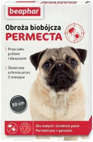 Beaphar Obroża Biobójcza Na Pchły Kleszcze 50 Cm