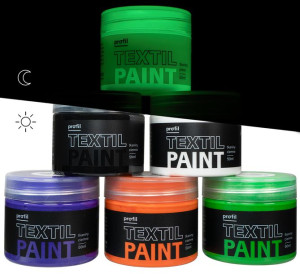 Zestaw farb 6x50ml do ciemnych tkanin - JOKER