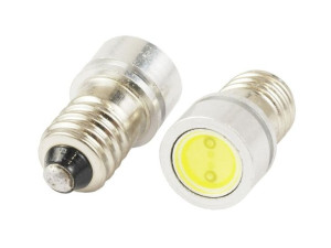 Żarówka samochodowa LED E10 1W HIGH POWER 12V