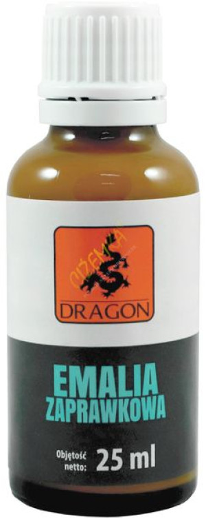 Dragon Emalia Zaprawkowa Biała Wysoki Połysk 25ml