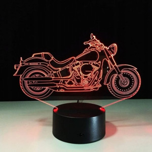Lampka Nocna 3d Led Motor Klasyk Pilot Prezent