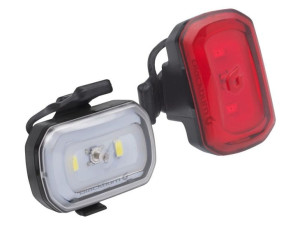 Zestaw lampki BLACKBURN CLICK USB przód 60 lumenów, CLICK USB tył 20 lumenó
