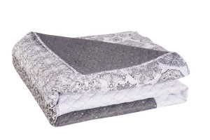 DecoKing Narzuta ALAMAKOTA biała + szara 170x270