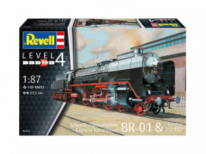 Revell Model do sklejania Lokomotywa 1/87 Schnellzuglok BR 01
