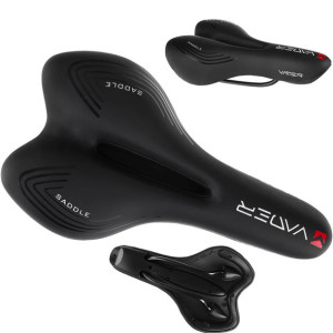 Siodełko Vader Vd1157b-02 Mtb Air Z Otworem Czarne