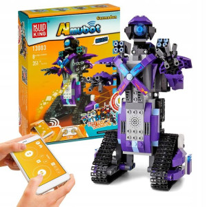 ROBOT edukacyjny ŁAZIK klocki Sterowany Aplikacja TECHNIC