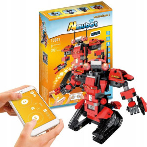 ROBOT edukacyjny ŁAZIK klocki Sterowany PILOT+ Aplikacja TECHNIC