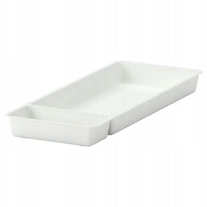 Wkład Do Szuflady Kuchenny Biały 50x20 Cm