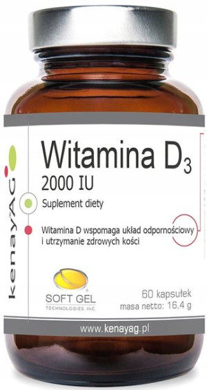 Kenay Witamina D 2000 Iu 60 Kaps ________ Z Usa