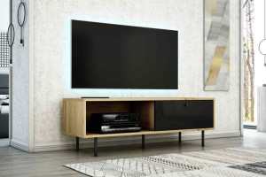 Stojąca Rtv Modex 180 Loft Styl Industrialny