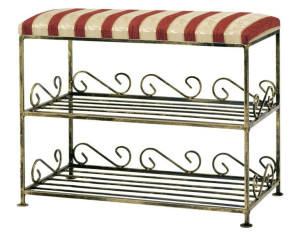 Półka ESY metalowa z siedziskiem, model 165