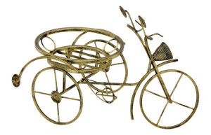 Kwietnik metalowy na 1 donice mały Rower, model 134