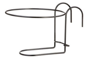 Uchwyt Doniczkowy balkonowy fi 20 cm 267 czarny