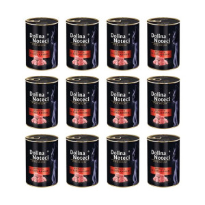 Pakiet Dolina Noteci Premium Bogata w Cielęcinę 12 x 400 g