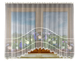 Firanka żakardowa LAWENDA II 150x300cm