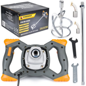 Mieszadło ELEKTRYCZNE do Zapraw Kleju Farb 2600W PM-MI-2600 / PM0666