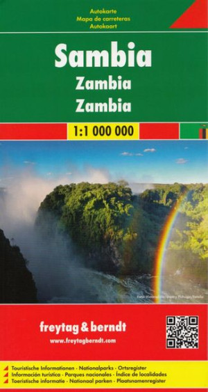 ZAMBIA mapa drogowa 1:1 000 000 FB