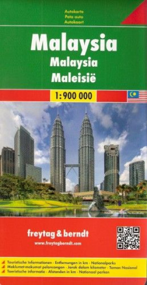 MALEZJA mapa drogowa 1:900 000 FB