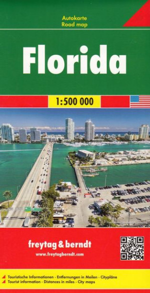 FLORYDA USA mapa drogowa FREYTAG BERNDT