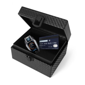Klatka Faradaya Tech-protect V3 Keyless Rfid Signal Blocker Box Carbon