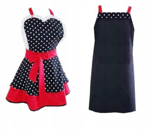 Komplet Fartuchów Kuchennych Dla Niej Dla Niego Retro