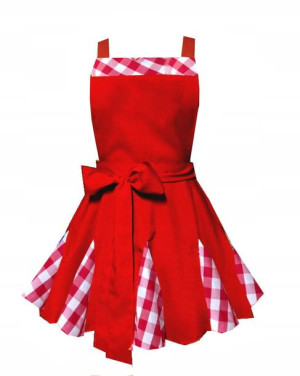 ELEGANCKI FARTUCH KUCHENNY sukienka PIN UP