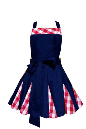 ELEGANCKI FARTUCH KUCHENNY sukienka PIN UP