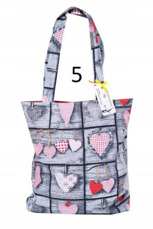 Torba na zakupy 37x38 eko,shopperka,bawełna,retro  (1)