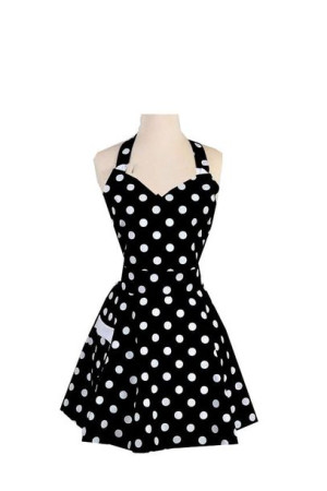 Fartuch fartuszek jak sukienka pin-up handmade