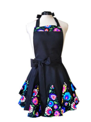 ELEGANCKI FARTUCH KUCHENNY sukienka PIN UP