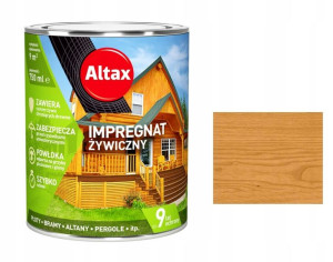 Altax Impregnat Żywiczny Do Drewna 0,75l - Pinia !