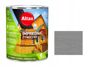 Altax Impregnat Żywiczny Do Drewna 2,25l - Szary !