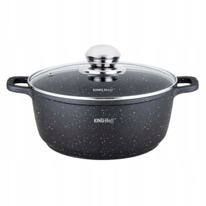 Kinghoff Garnek Marmurowy 22cm Kh-1594 3,3l