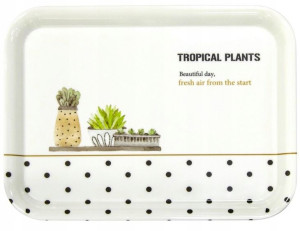 Taca Kuchenna Bez Bpa Wysoka Jakość 33x24cm Tropic