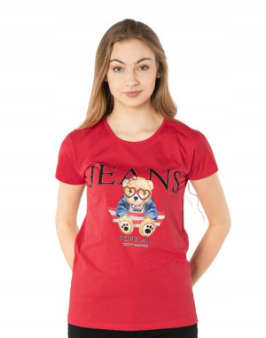 Koszulka Damska Podkoszulek T-shirt Top 382-06 r M