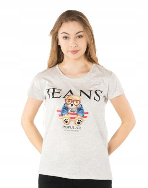 Koszulka Damska Podkoszulek T-shirt Top 382-05 r M