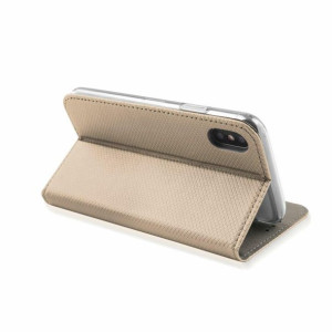 Etui Magnet do MOTOROLA MOTO G8 złoty