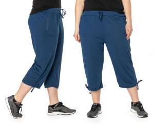 Duże Krótkie Spodenki Damskie Rybaczki 86022-5 9XL
