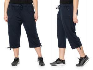 Duże Krótkie Spodenki Damskie Rybaczki 86022-6 6XL