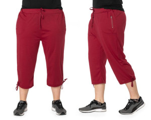 Duże Krótkie Spodenki Damskie Rybaczki 86022-4 6XL