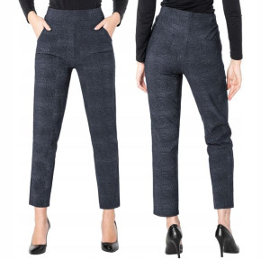 Duże Spodnie Damskie Cygaretki LINDA 304-2 4XL/5XL