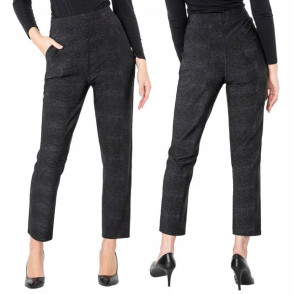 Duże Spodnie Damskie Cygaretki LINDA 304-1 4XL/5XL