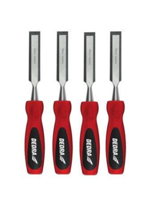 Dedra Zestaw Dłut 4szt: 6,12,18,25mm, Stal Crv 06c045