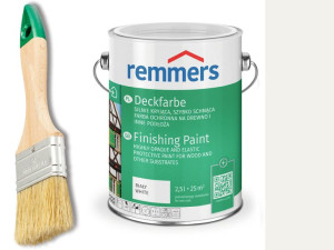 Remmers Deckfarbe do drewna metalu BIAŁY 5 L