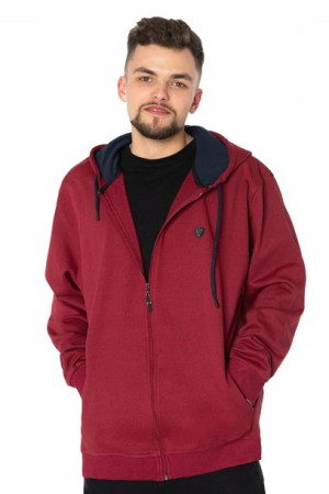 Duża Bluza Dresowa Męska Rozsuwana Sport 634-2 3XL