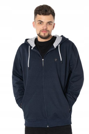 Duża Bluza Dresowa Męska Rozsuwana Sport 634-3 3XL