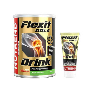 NUTREND Flexit Drink Gold - 400g + Flexit Gold Gel - 100ml