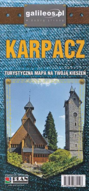 Karpacz Mapa 1:8 000 Laminowana Plan